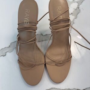 RAYE Women's Tan Strappy Sandals